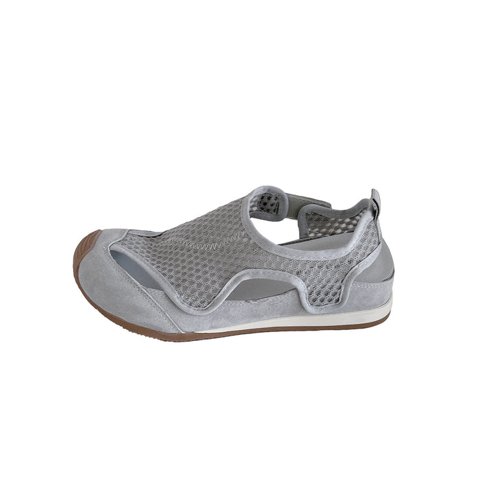Femme åndbare Slip-On-Mesh-sneakers med støttende sål Stilla