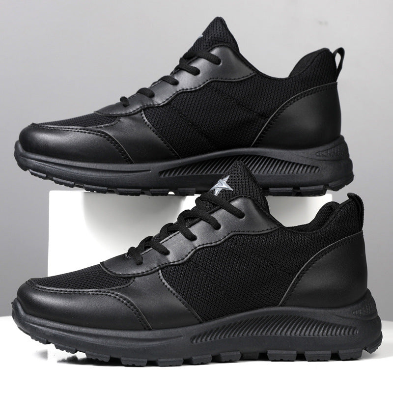 Herre let sport sneaker med åndbare mesh-indlæg og skridsikker sål Stilla