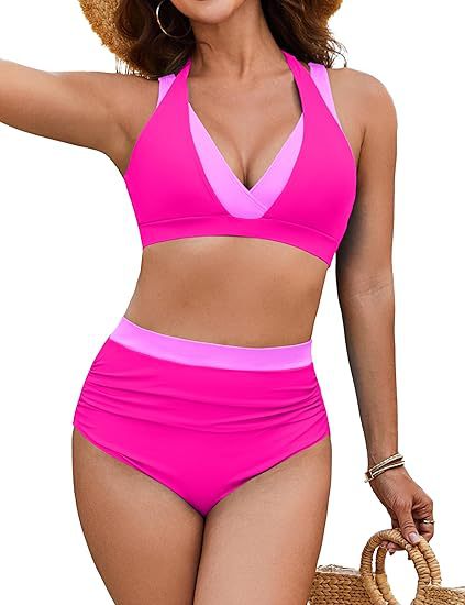 Dame Sport-Bikini med høj talje Skovae