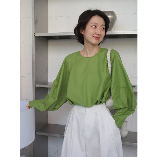 Dame let oversized bluse Stilla