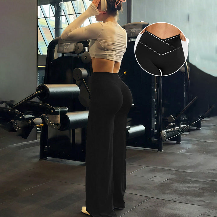 Dame Sporty High-Waisted Training Pants Skovae