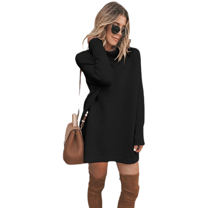 Dame Oversized Strikkjole Stilla