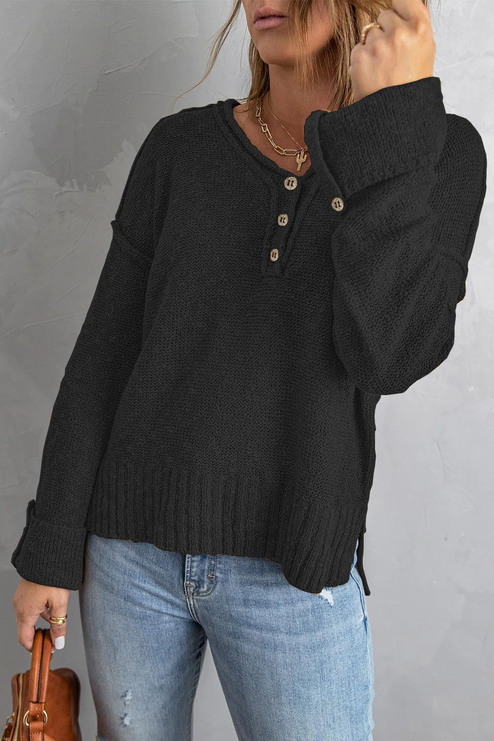 Stilla | Behagelig strikpullover med moderne design