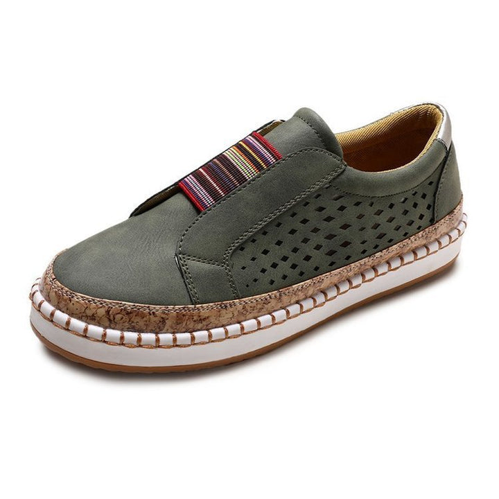Dame Åndbare Slip-On Fritidssko med sporty design og fejlfri overfladebehandling Stilla