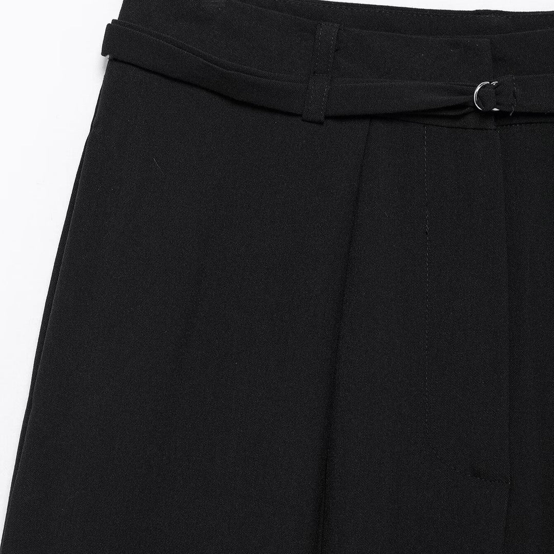 Femme Skræddersyet Høj Talje Bred Ben-Bukser Stilla