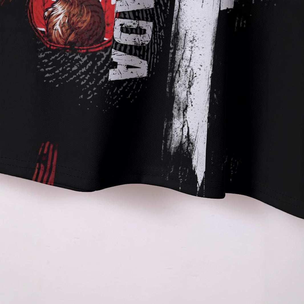 Herrer polo shirt med kreativt canadisk inspireret grafikdesign og høj kvalitet bomuldsblanding Stilla