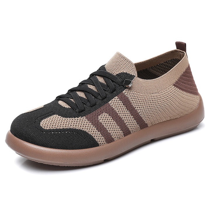 Femme Letvægts Åndbar Strik-Sneaker med Skridsikker Såler Stilla