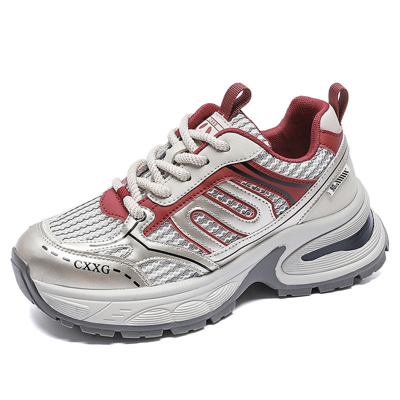 Dame Sporty Sneakers med åndbar mesh-overflade og dämpende sålprofil Stilla