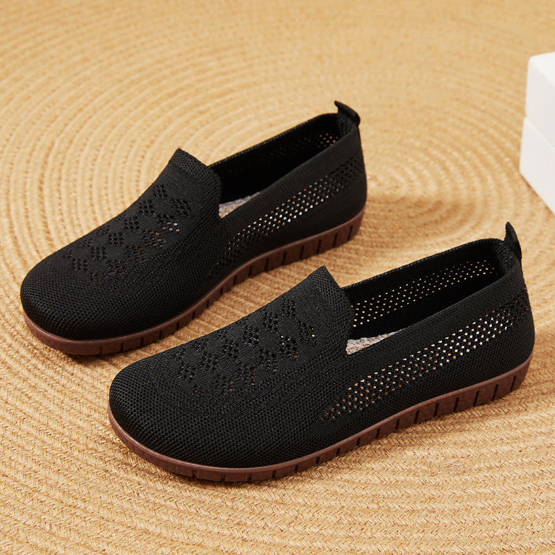 Dame Åndbare Slip-On Sko med fleksibelt design og skridsikker sål Stilla