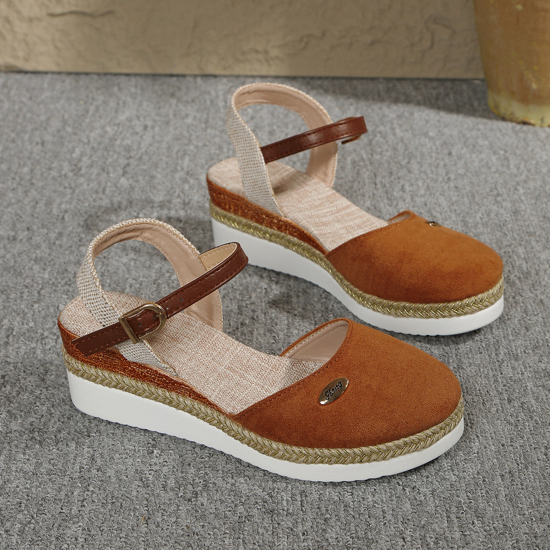 Dame Espadrilles med elegant spænde Stilla