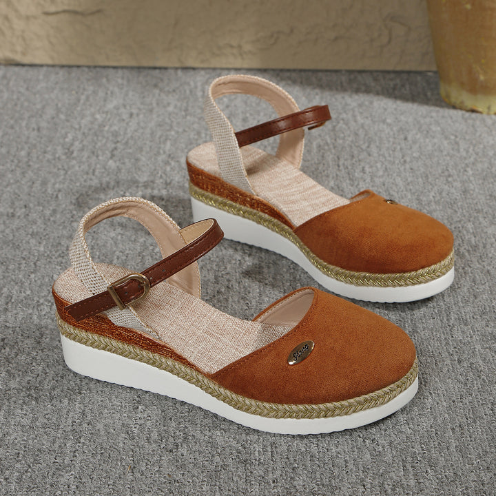 Dame Espadrilles med elegant spænde Stilla