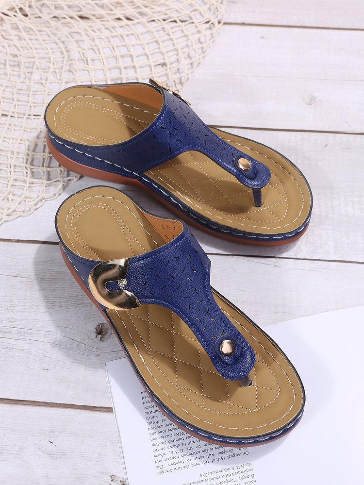 Dame fodseng-sandaler med moderigtigt hjerte-design og komfortabel sål Stilla