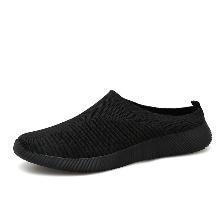 Dame nan ultralet Slip-On fritidssko med sømløs netstrik, ergonomisk hælflap og fleksibel bølge sål Skovae