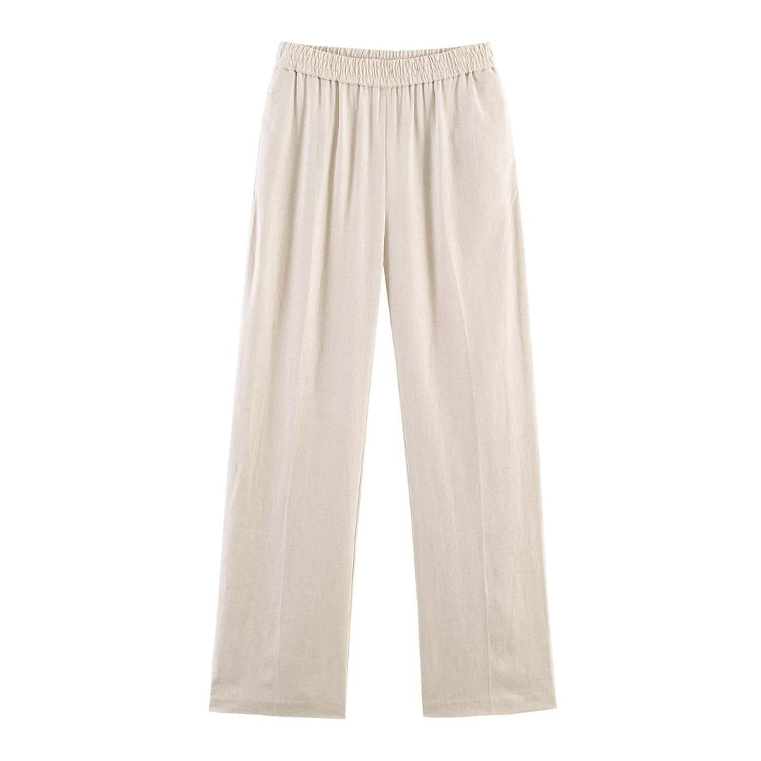 Dame elegant løs Culotte med elastisk talje Skovae