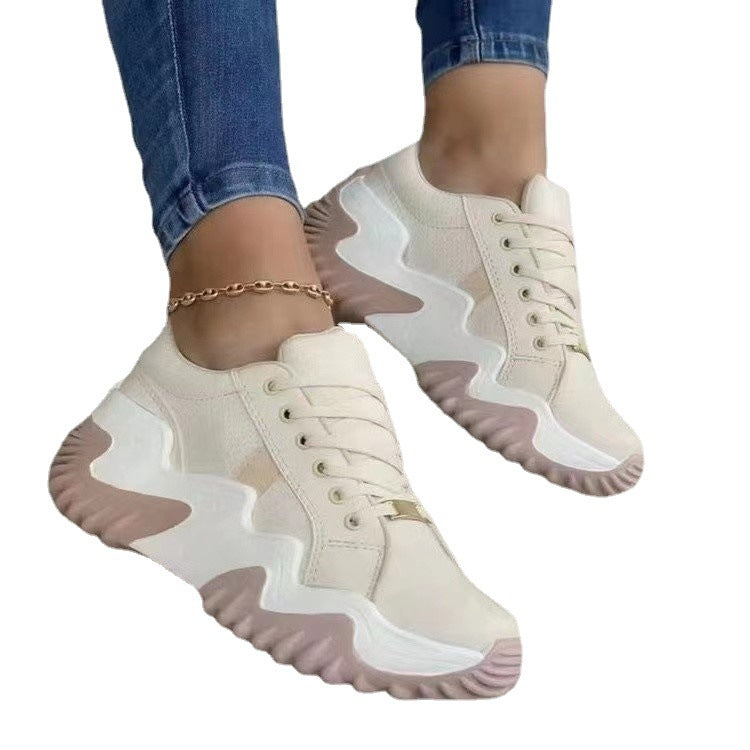 Dame Sportslige Mode Sneakers Stilla