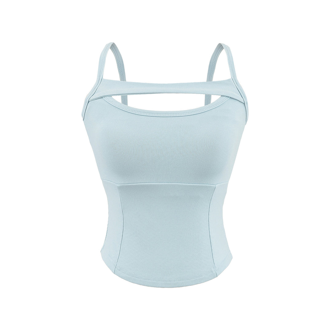 Dame Sporty Bustier med Racerback og elegante Cut-Out-detaljer Stilla