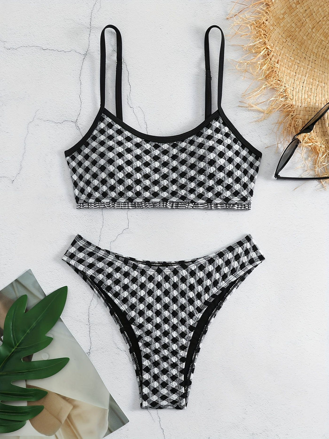 Dame afslappet Crop-Top Bikini Skovae