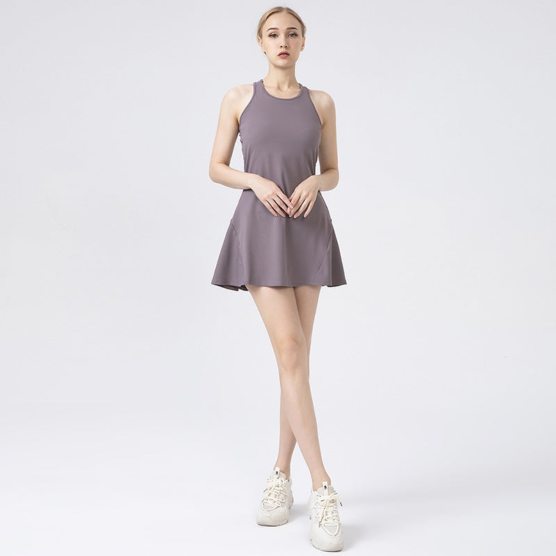 Dame sporty golfkjole med racerback-design Stilla