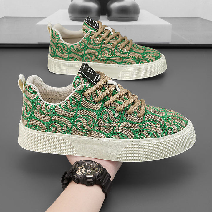Dame Tekstureret Løse Snørebånd Sneakers Stilla