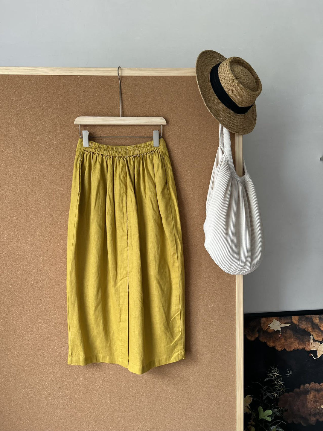 Femme Linned Wrap Skirt Stilla