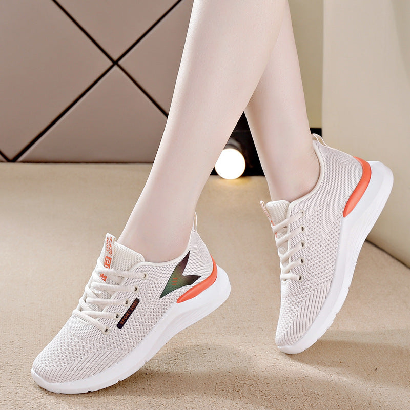 Dame Sporty Fantastiske Sneakers med åndbart netstof og skridsikker sål Stilla