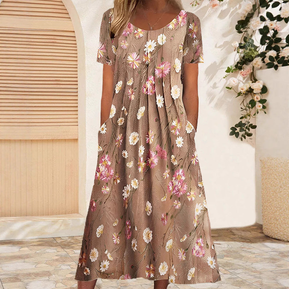 Dame sommermaxikjole Stilla