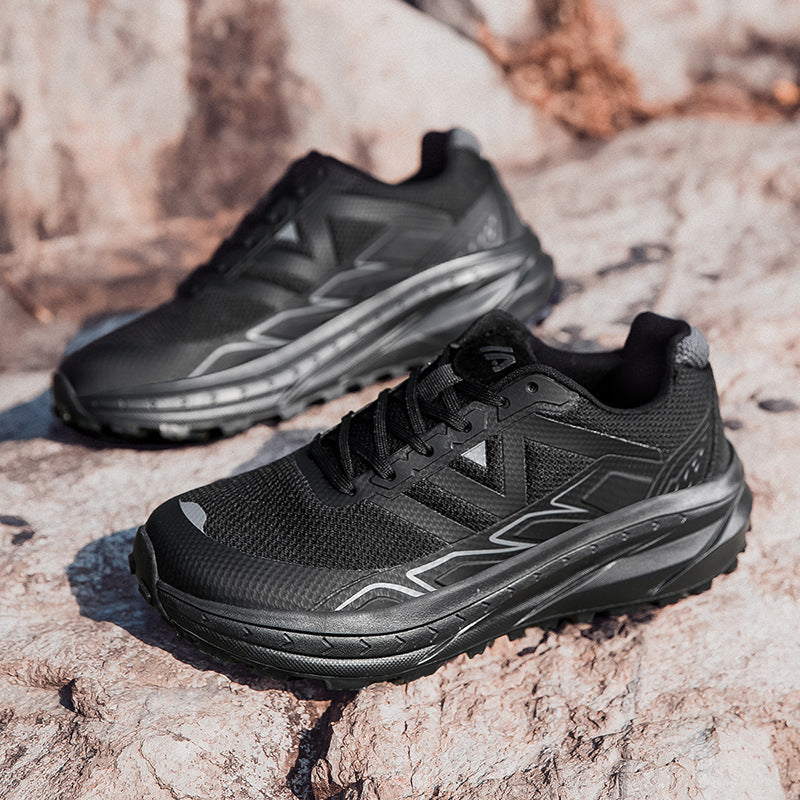 Dame nan dämpende komfort-Trailrunner med ekstra bred mellemsål og profileret greb Skovae
