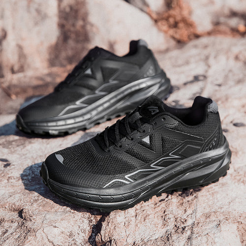 Dame nan dämpende komfort-Trailrunner med ekstra bred mellemsål og profileret greb Skovae