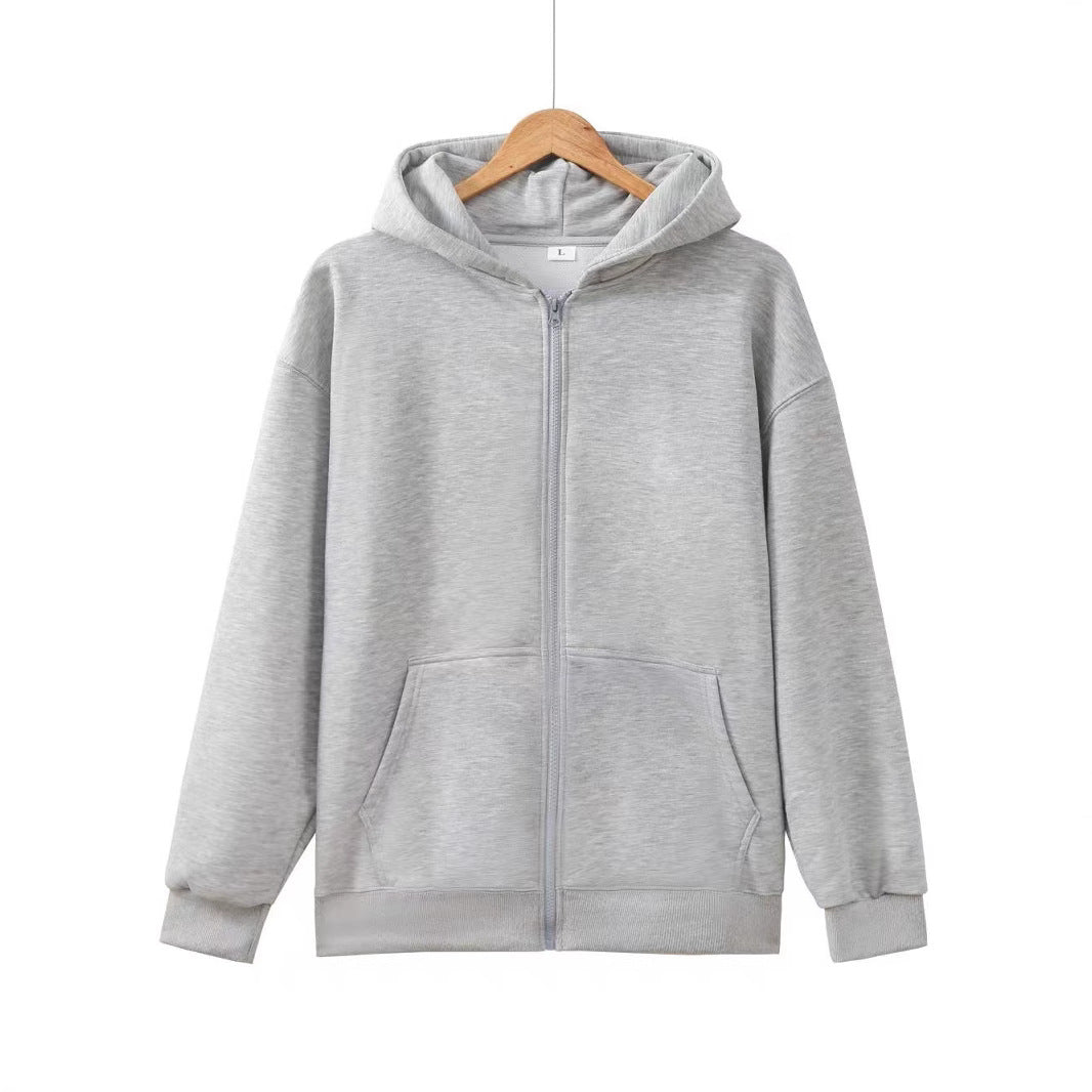 Dame hoodie jakke med fuld lynlås og praktiske lommer Skovae