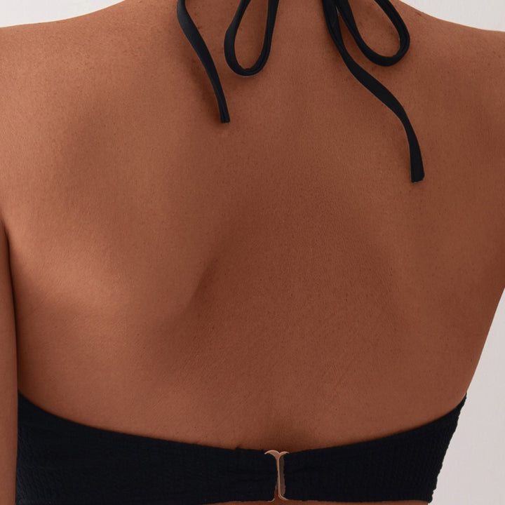 Dame Rib Høj Talje Bikini Sæt Stilla 1750839821