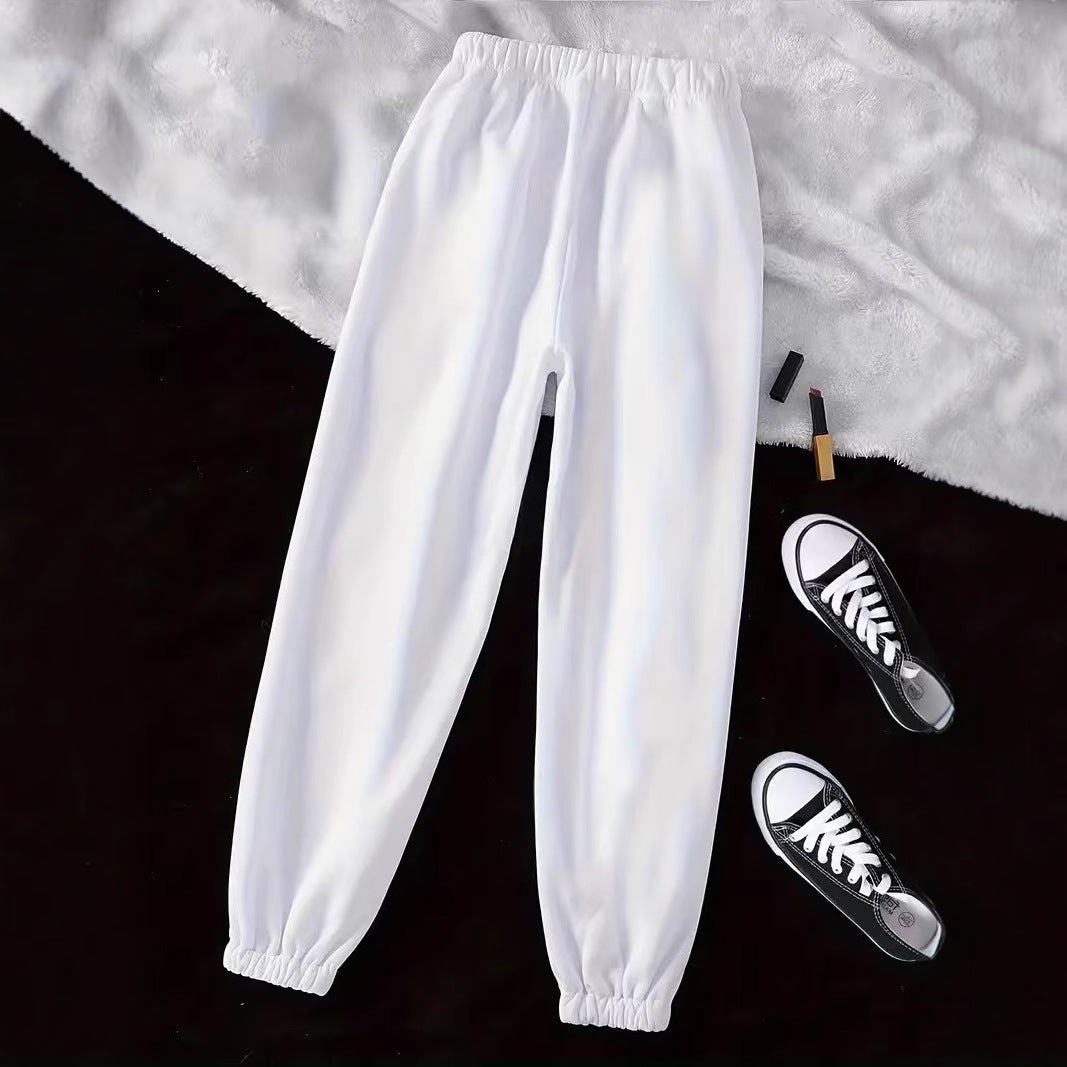 Dame sporty joggingbukser med elastisk talje og praktiske lommer Stilla