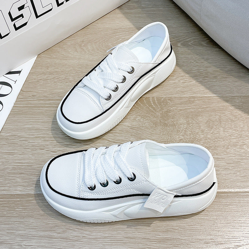 Dame Sneakers i tidløst design med sportiv sål og praktiske snørebånd Stilla