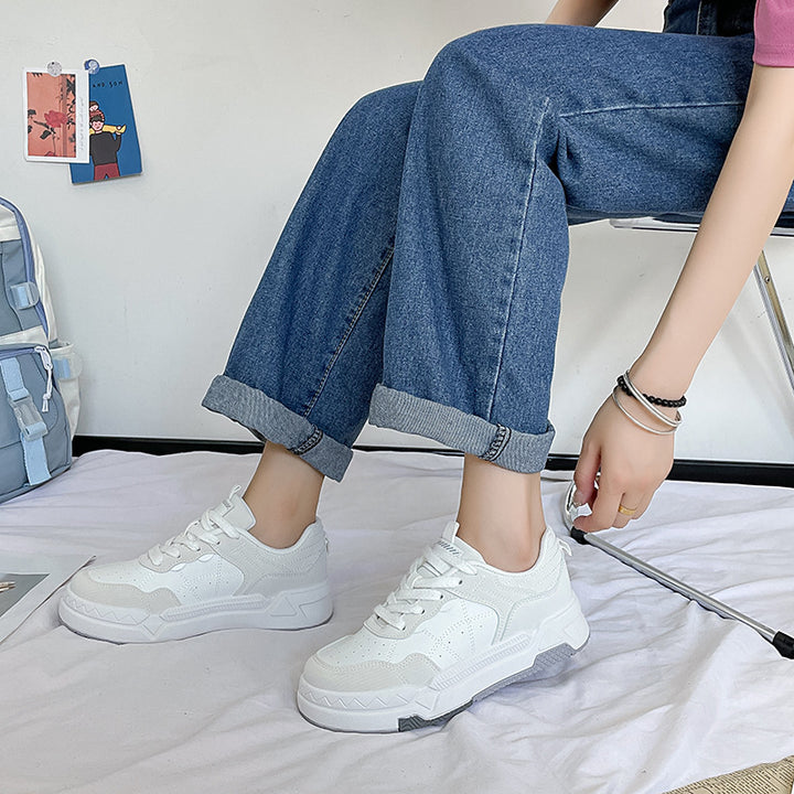 Dame Bequeme Sneakers i sporty design med forstærket sål Stilla