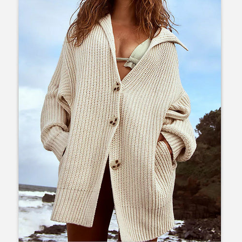 Kvinder OverSize Cardigan Stilla