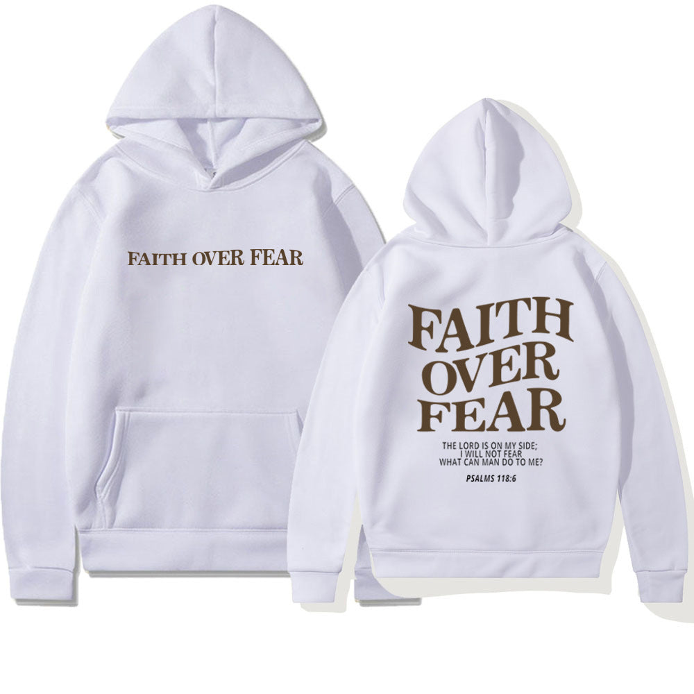 Dame hoodie med inspirerende tekst og høj kvalitet håndværk Skovae