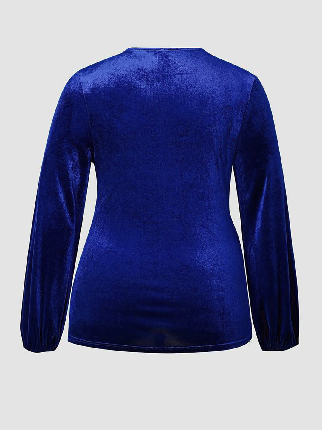 Dame indpakningsbluse med glamourøse rynker og elegante knapdetaljer Stilla