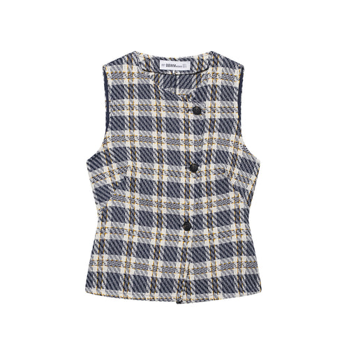 Femme Struktureret Ternet Utility-Vest Stilla