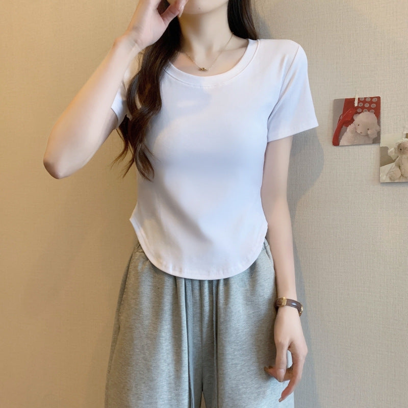 Femme Casual Soft Touch Kortærmet T-shirt Stilla