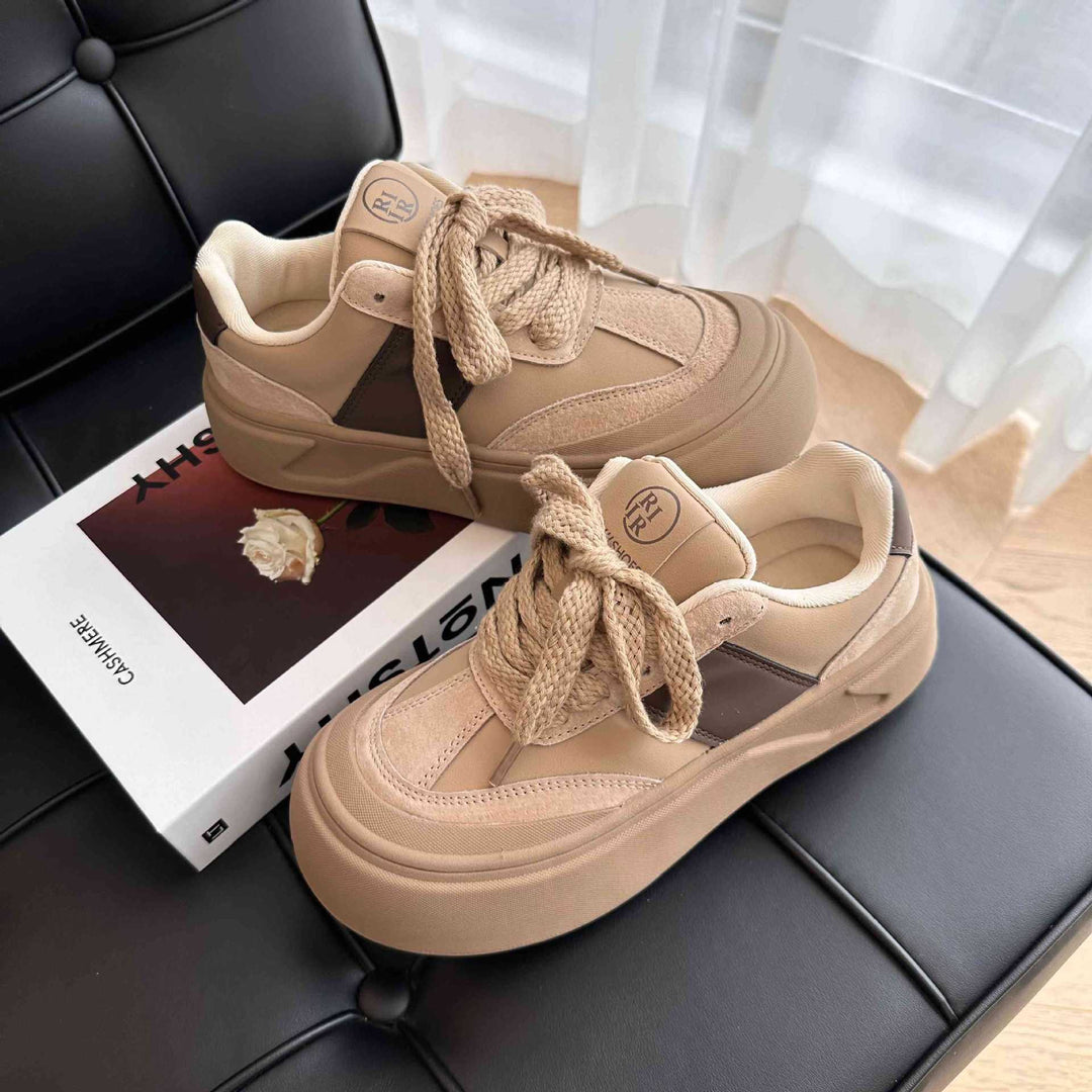 Dame Chunky Sneakers med blød sål og høj komfort Stilla