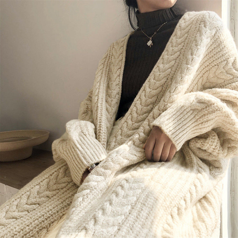Femme Luxury Kabelstrik Cardigan Stilla