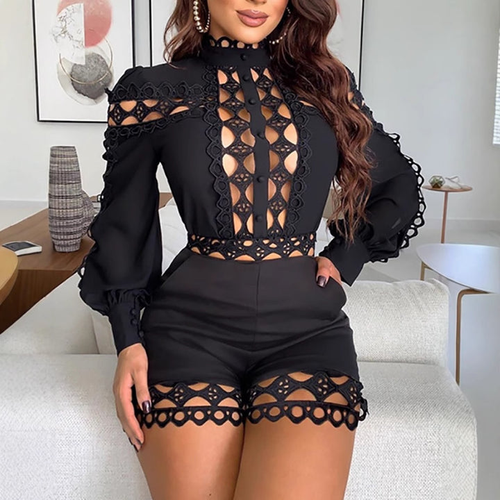 Dame Elegant og legesyg kombination med off-shoulder-detaljer Stilla