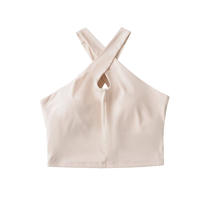 Dame Sporty Bustier med moderne krydsstrop-udseende Stilla