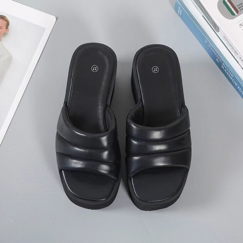Dame komfortable pantofler med ergonomisk fodseng og stilfulde remme Stilla