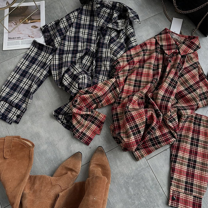 Dame Kædet Overshirt med unikke Cut-Out-ærmer Stilla