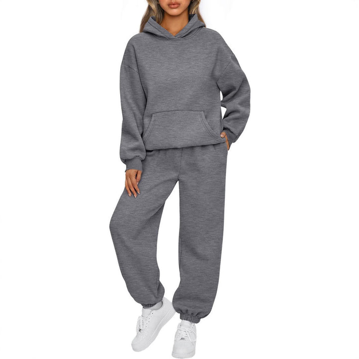Kvinders hyggelige sweater og jogger sæt Skovae