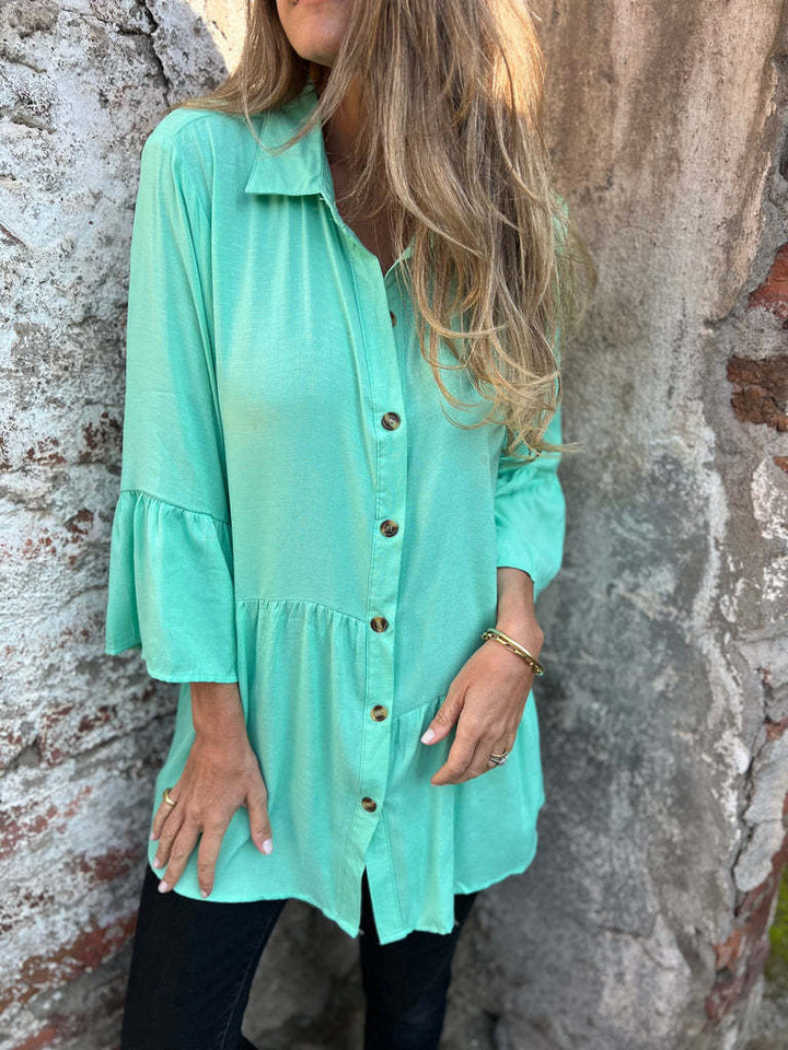 Dame afslappet tunika-bluse Stilla