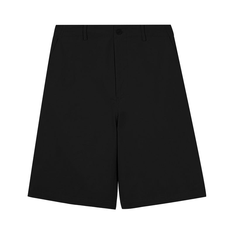 Herre afslappede shorts med høj talje og praktiske skrå lommer Stilla