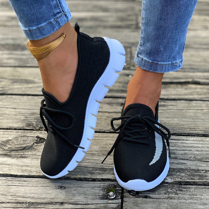 Damer Let og åndbar Sneakers med fleksibel sål Stilla