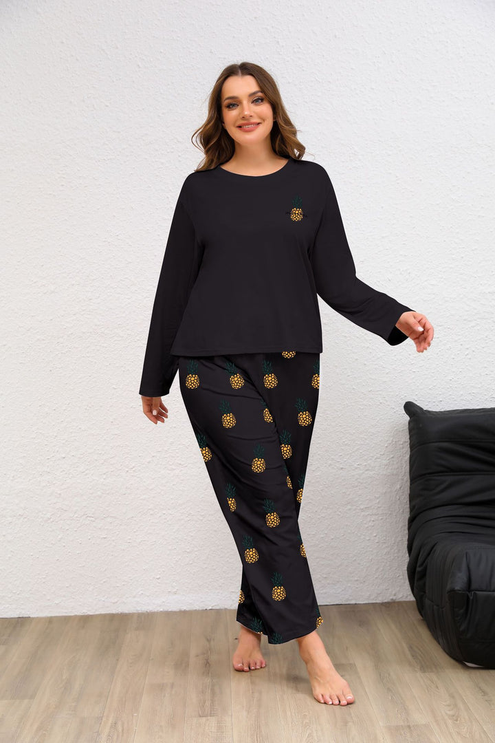 Damer  Bekvemme og stilfulde pyjamas sæt Stilla