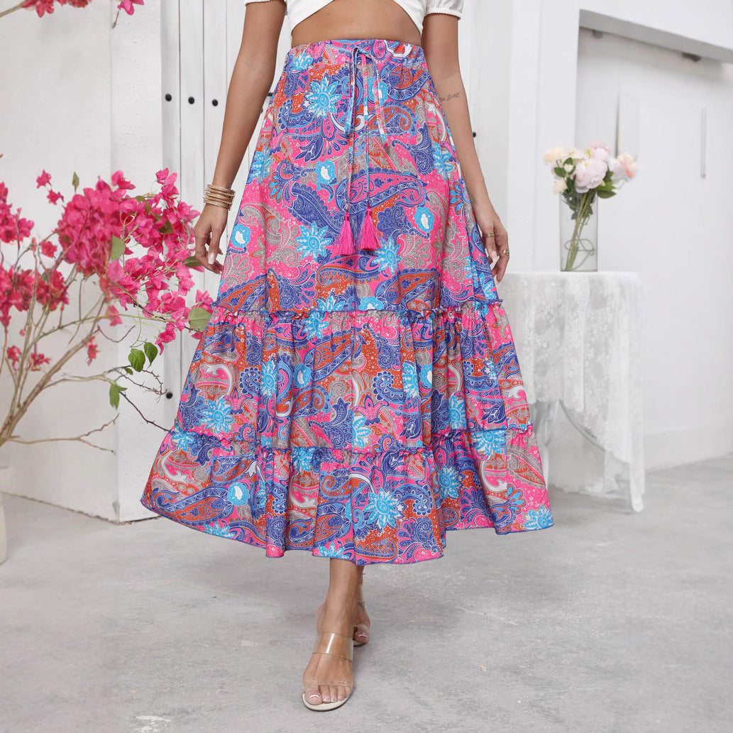Dame Bohemian Lagdelt Maxi Stilla